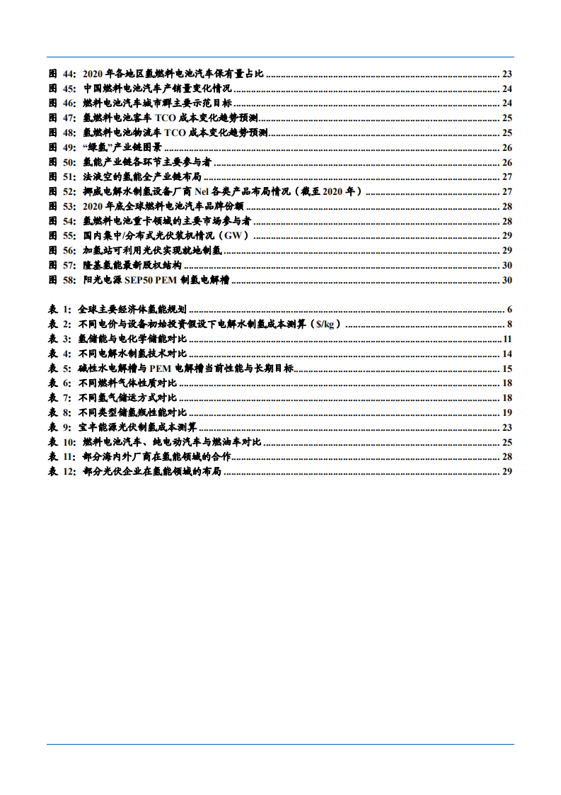 2021年电气设备行业氢能产业链与未来前景研究报告.pdf 第3页