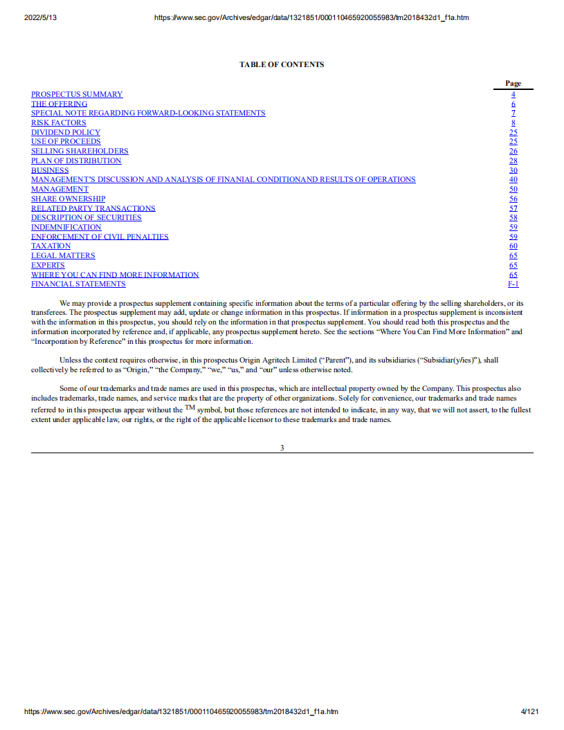 奥瑞金种业（SEED）美股IPO招股说明书（更新版）.pdf 第4页