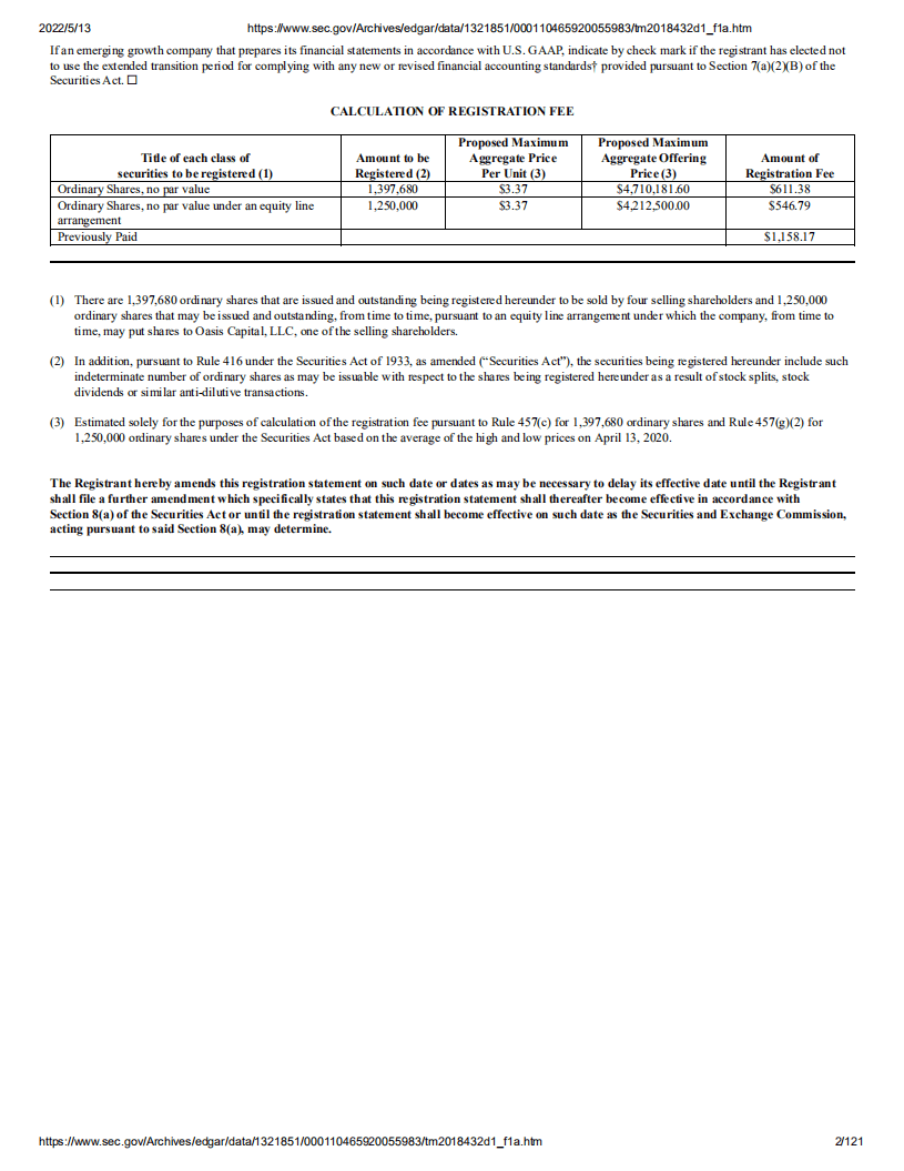 奥瑞金种业（SEED）美股IPO招股说明书（更新版）.pdf 第2页