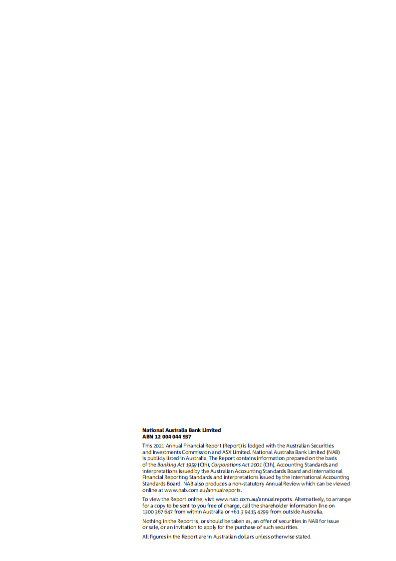 澳大利亚国民银行（NAB）2021年年报.pdf 第2页