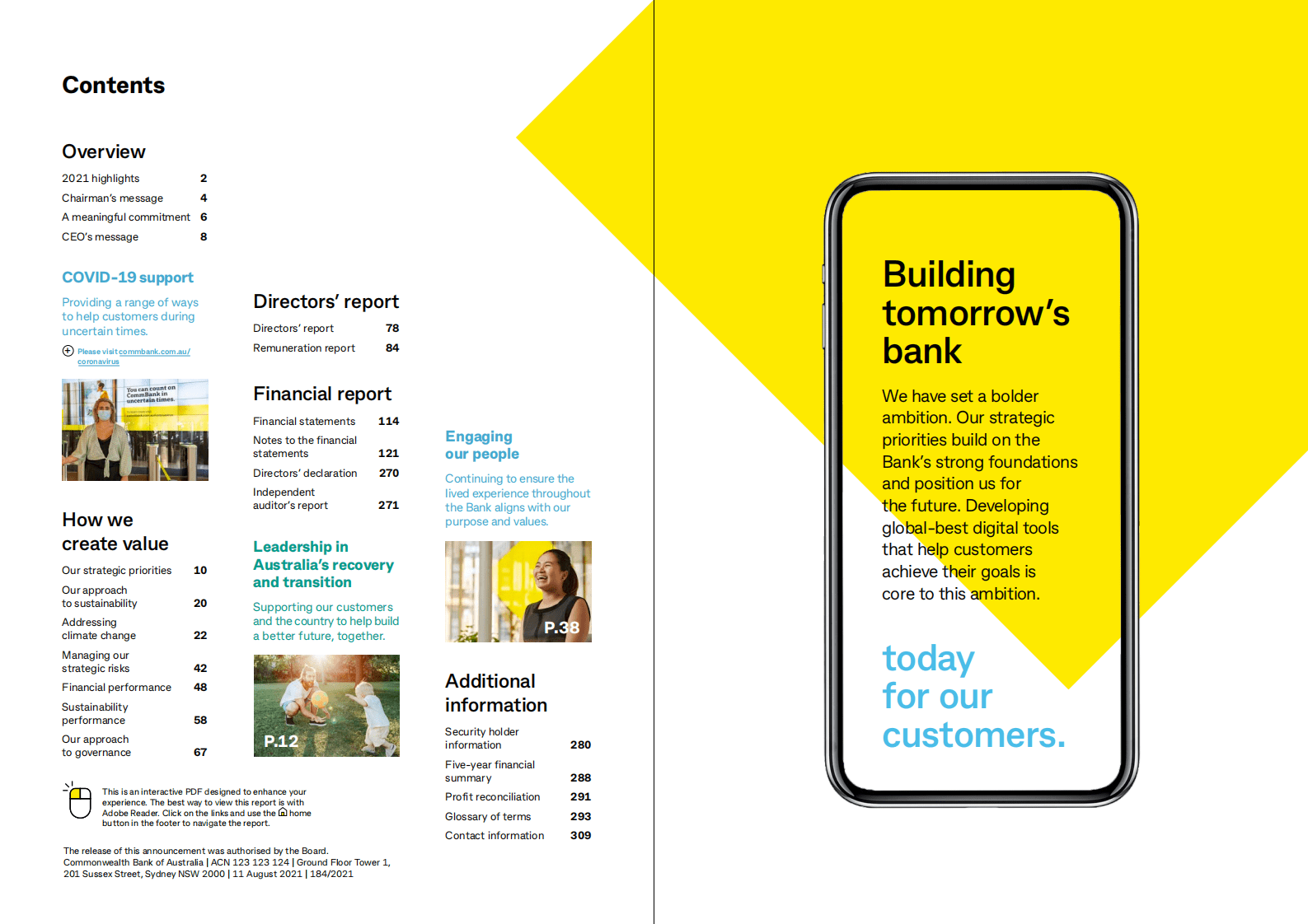 澳大利亚联邦银行（Commbank）2021年年报.pdf 第2页