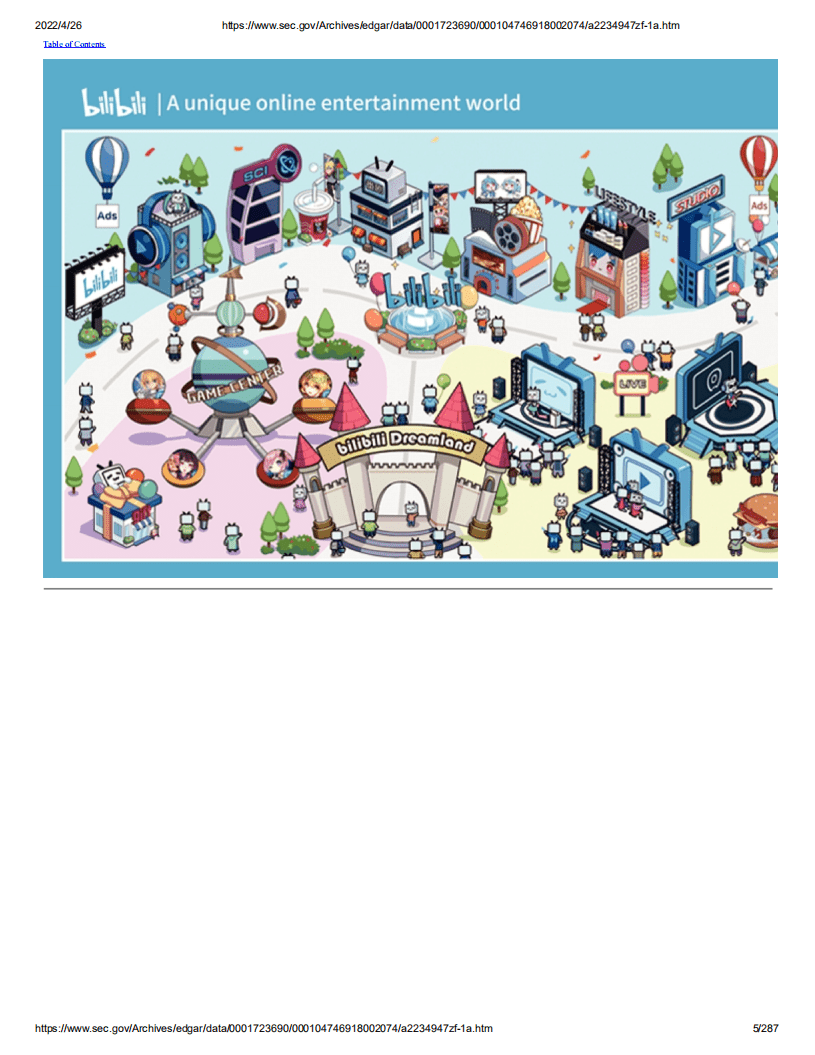 哔哩哔哩（BILI）美股IPO招股说明书（更新版）.pdf 第5页