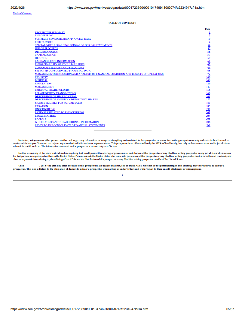 哔哩哔哩（BILI）美股IPO招股说明书（更新版）.pdf 第6页