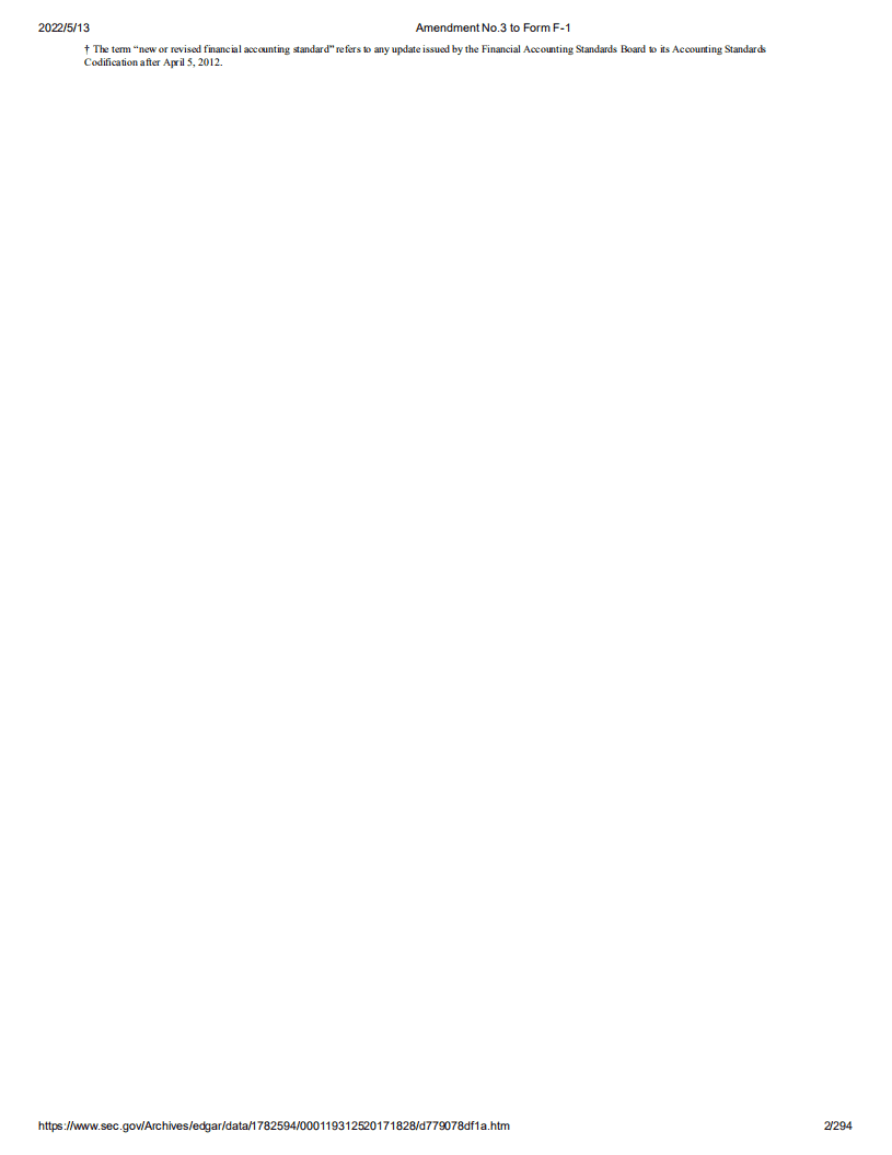 泛生子基因（GTH）美股IPO招股说明书（更新版）.pdf 第2页