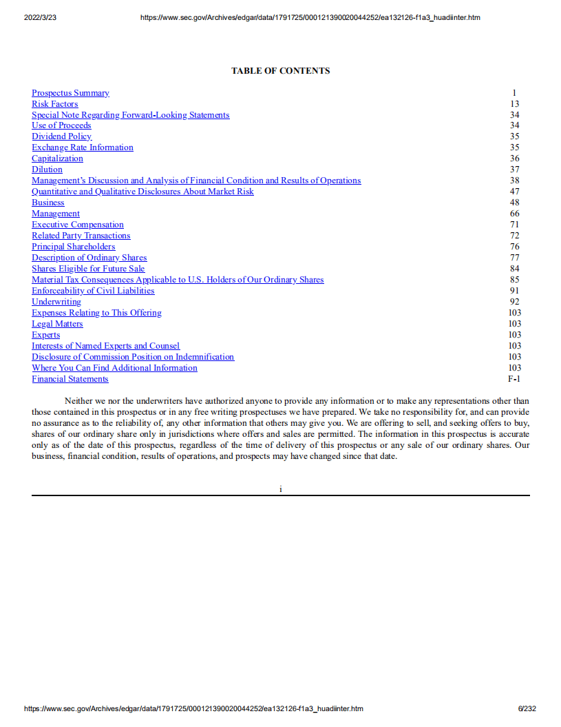 华迪国际（HUDI）美股IPO招股说明书（更新版）.pdf 第6页