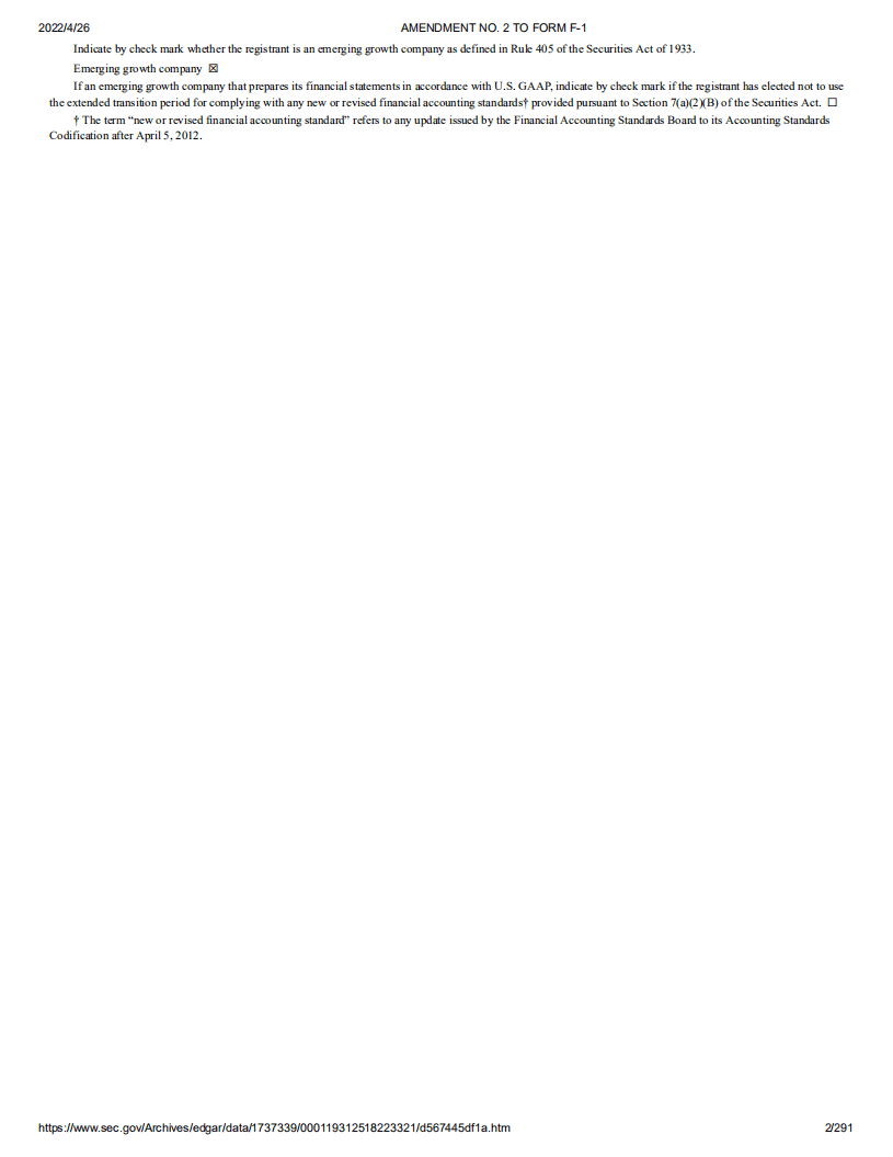 极光（JG）美股IPO招股说明书（更新版）.pdf 第2页