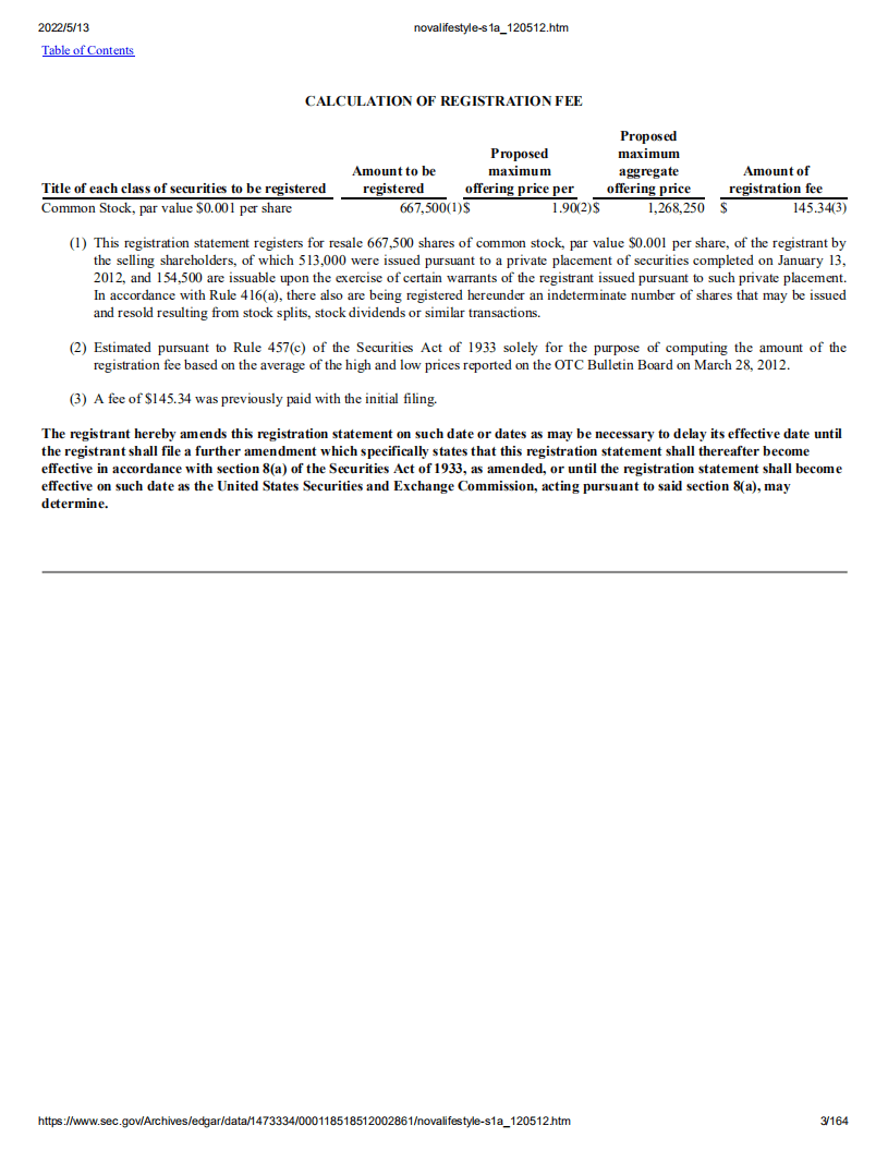 诺华家具（NVFY）美股IPO招股说明书（更新版）.pdf 第3页