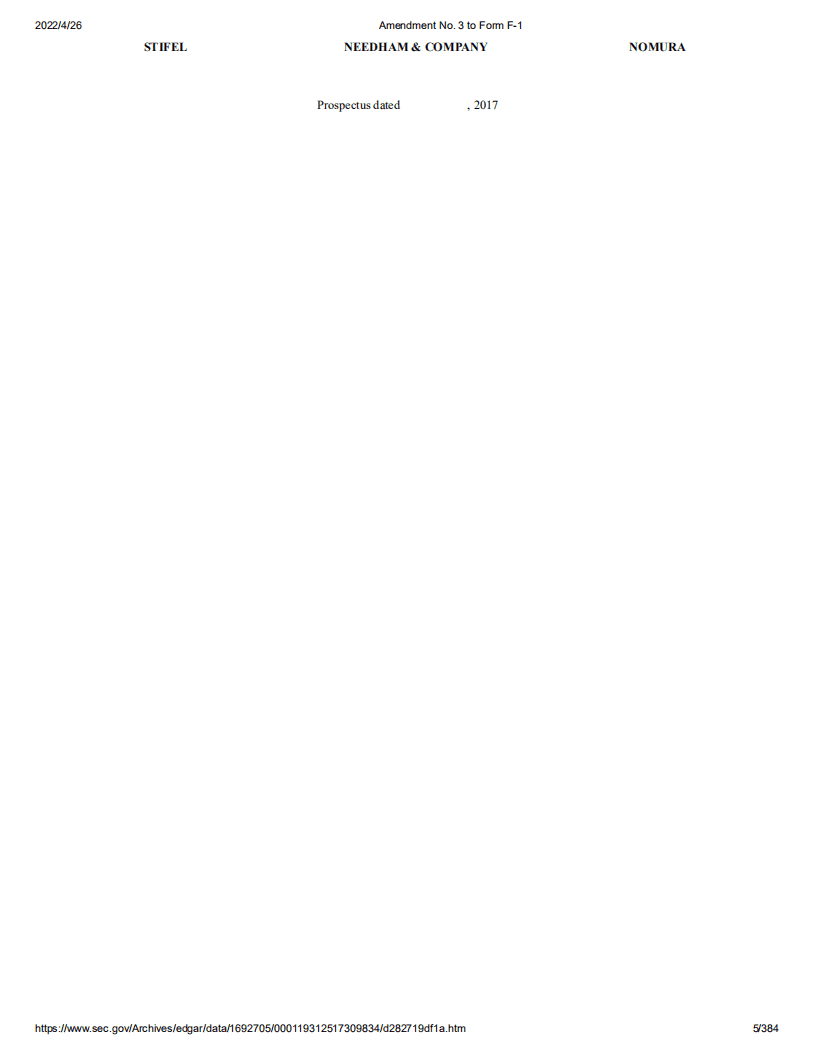 趣店（QD）美股IPO招股说明书（更新版）.pdf 第5页