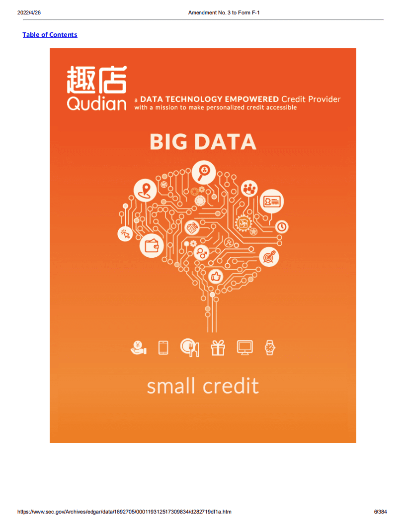 趣店（QD）美股IPO招股说明书（更新版）.pdf 第6页