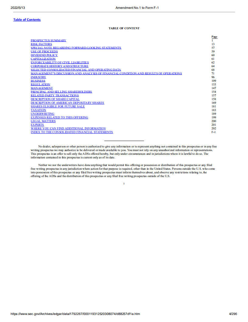 燃石医学（BNR）美股IPO招股说明书（更新版）.pdf 第4页