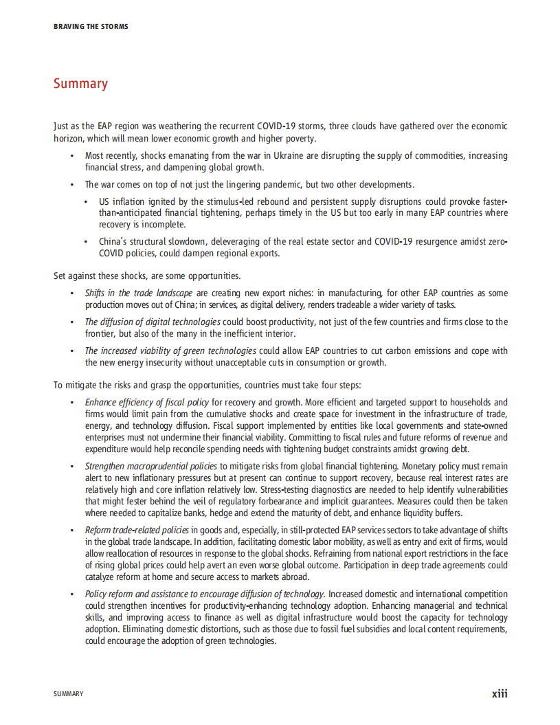 世界银行（World Bank）：2022年4月东亚与太平洋地区经济半年报-直面重重风暴.pdf 第4页