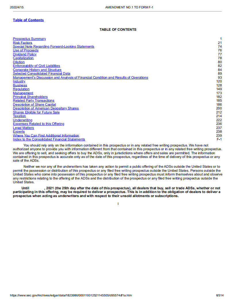 水滴（WDH）美股IPO招股说明书（更新版）.pdf 第6页