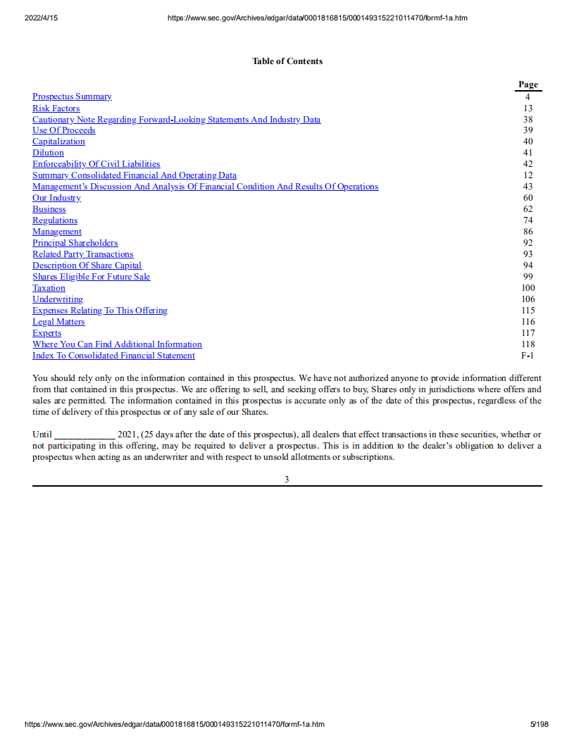 天美生物（BON）美股IPO招股说明书（更新版）.pdf 第5页