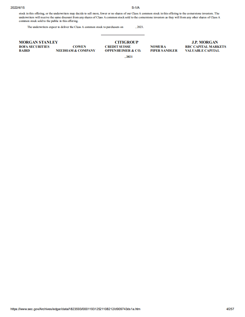 图森未来（TSP）美股IPO招股说明书（更新版）.pdf 第4页