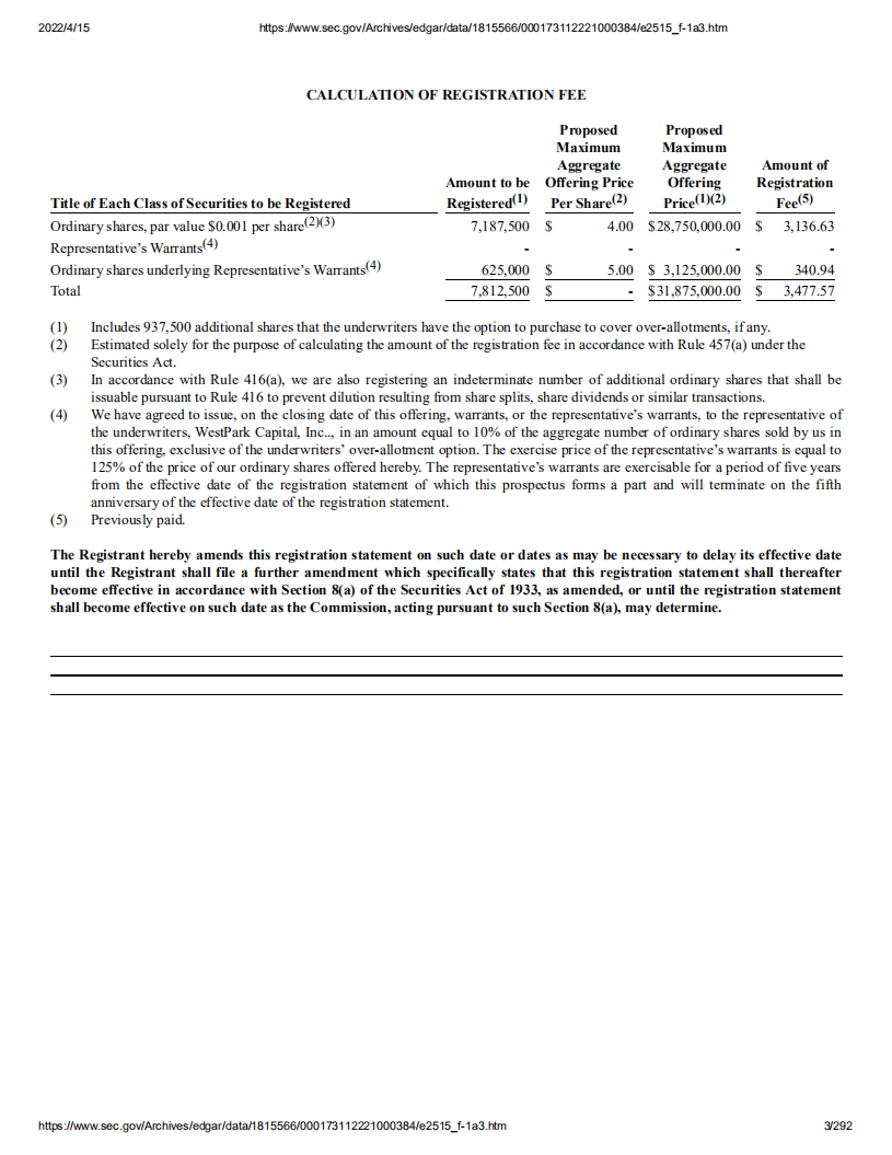 讯鸟软件（IFBD）美股IPO招股说明书（更新版）.pdf 第3页