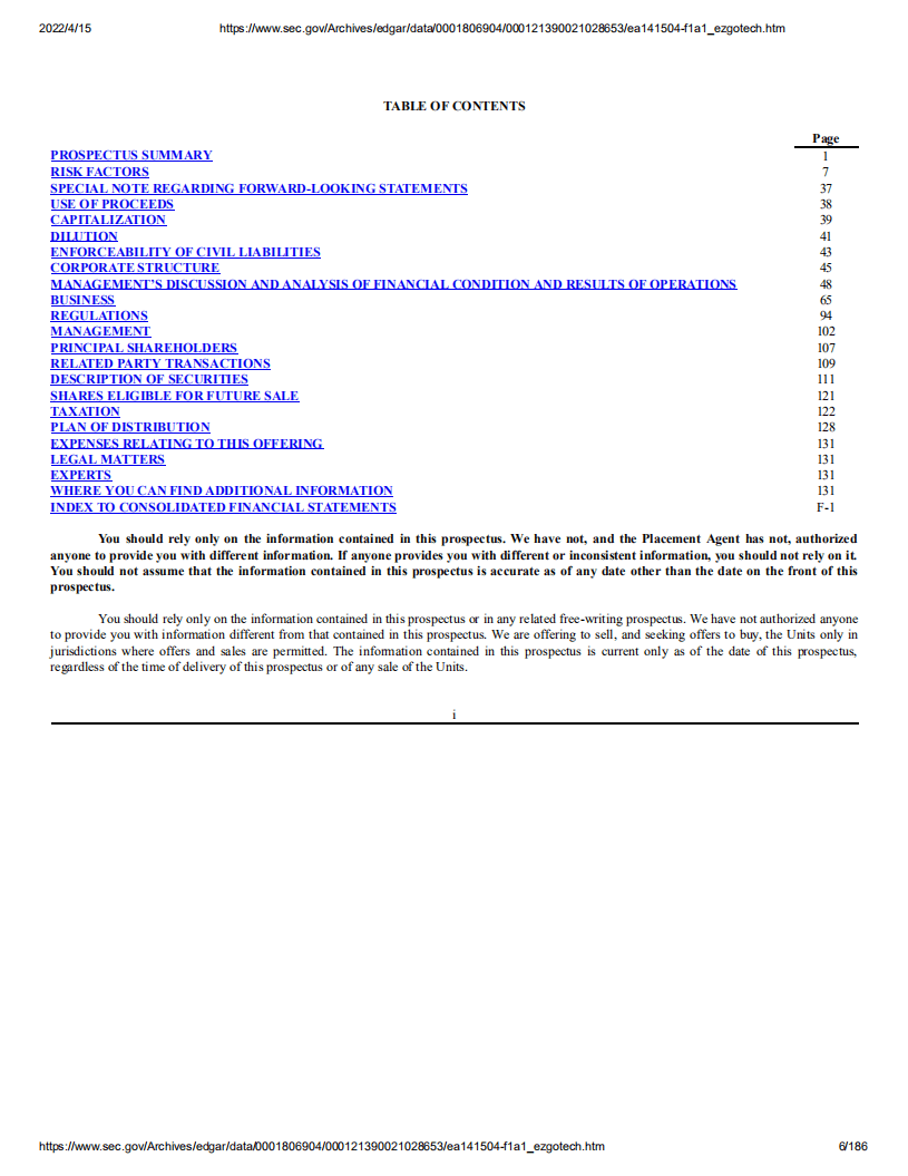 易电行（EZGO）美股IPO招股说明书（更新版）.pdf 第6页