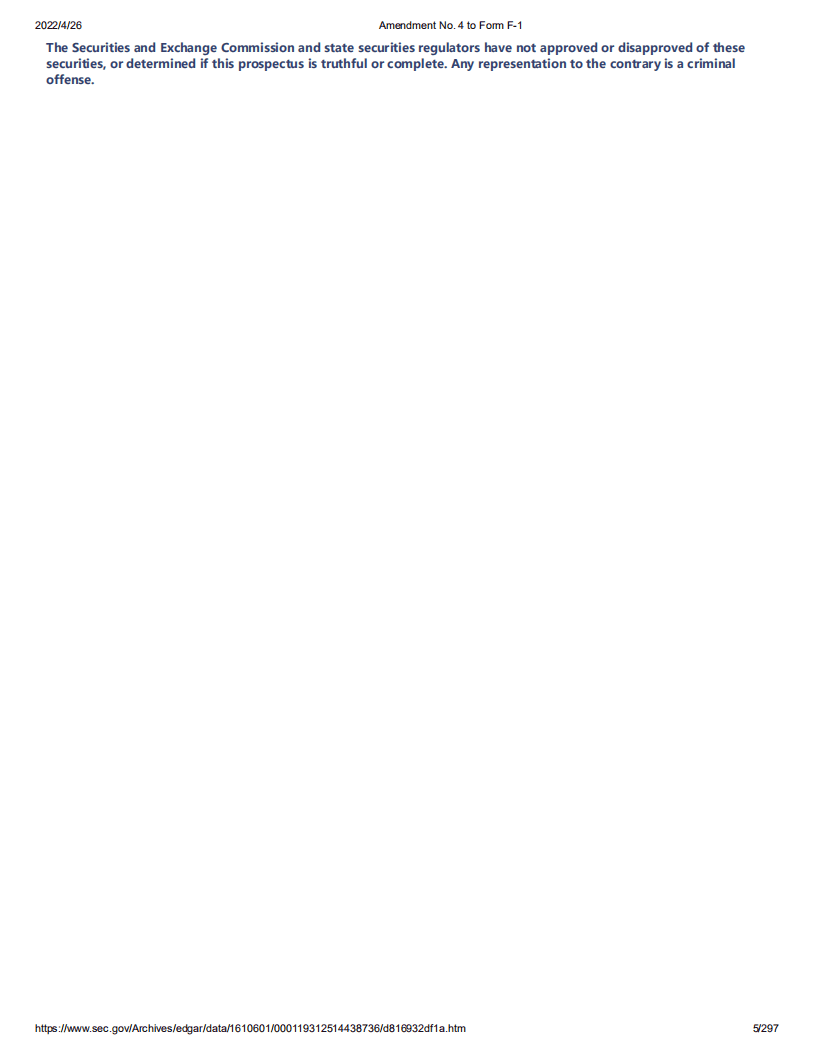 挚文集团（MOMO）美股IPO招股说明书（更新版）.pdf 第5页