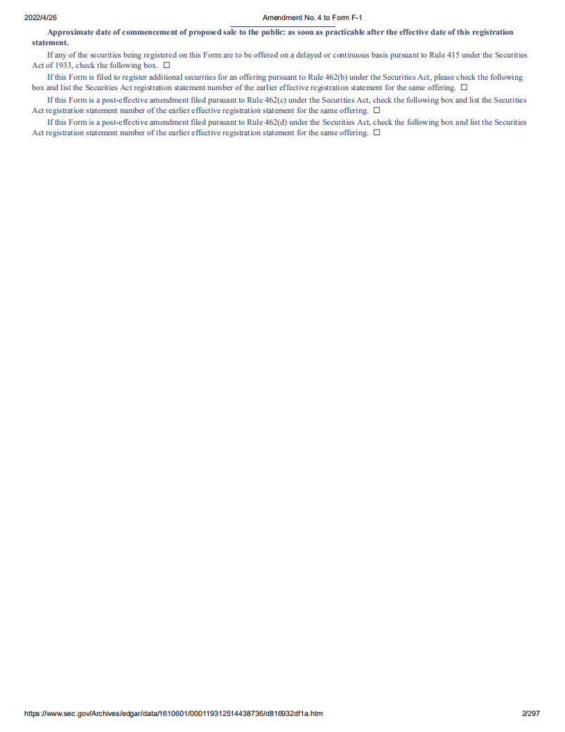 挚文集团（MOMO）美股IPO招股说明书（更新版）.pdf 第2页