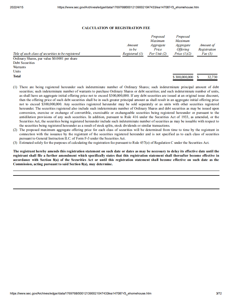 e家快服（EJH）美股IPO招股说明书.pdf 第3页