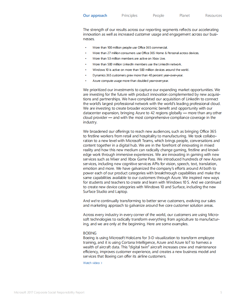 微软：2017年企业社会责任报告（英文版）.pdf 第5页