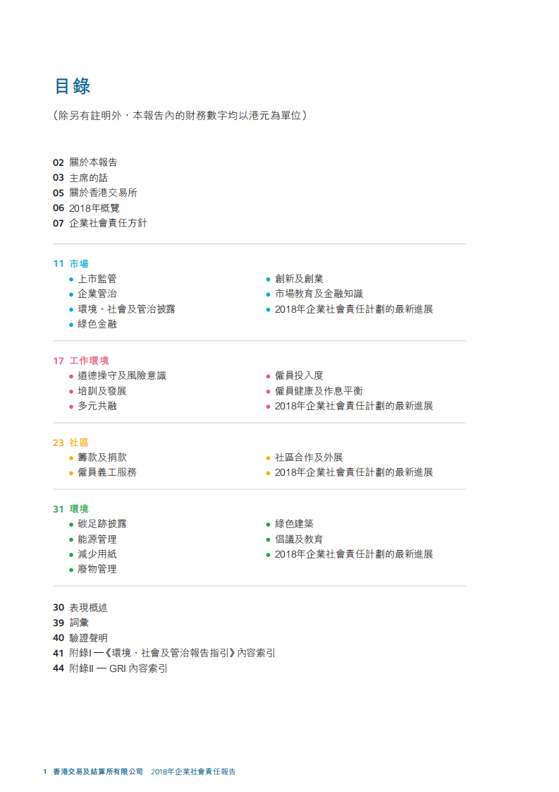 香港交易所2018年企业社会责任报告.PDF 第2页