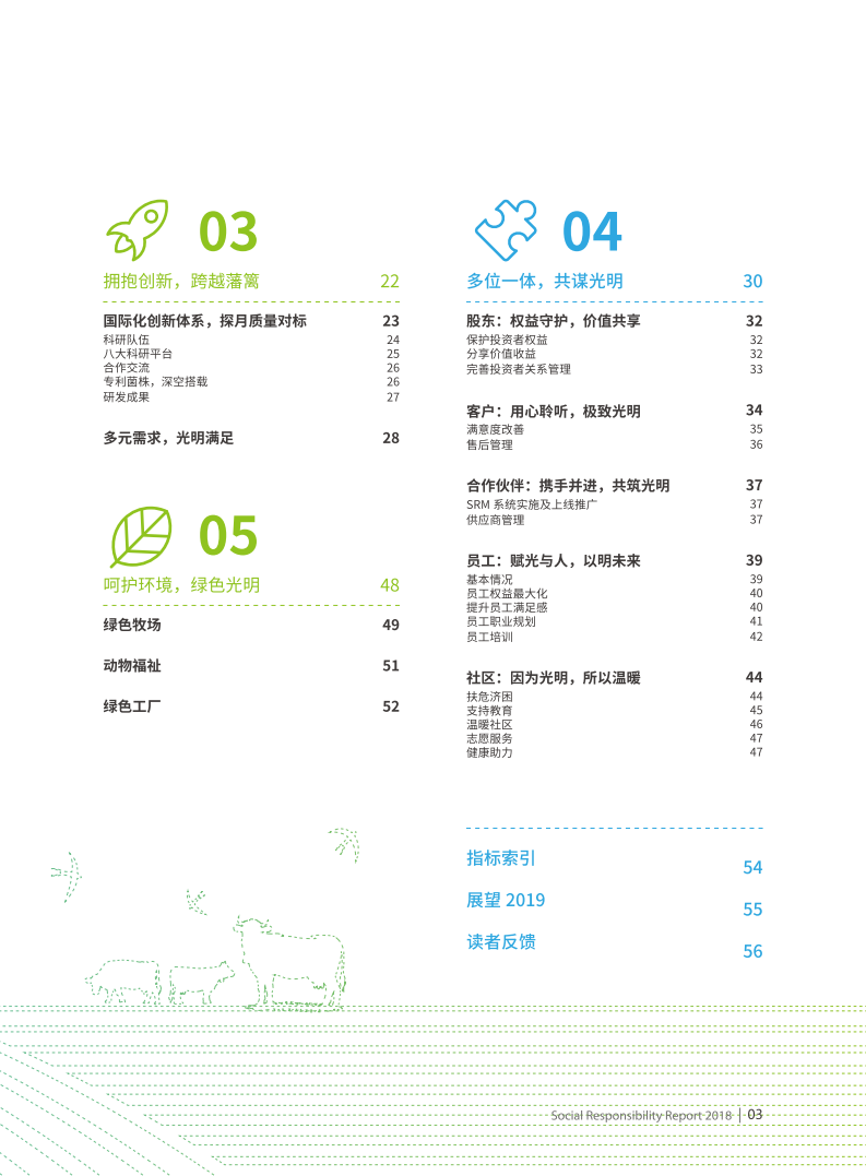 光明乳业：2018年度社会责任报告.PDF 第4页