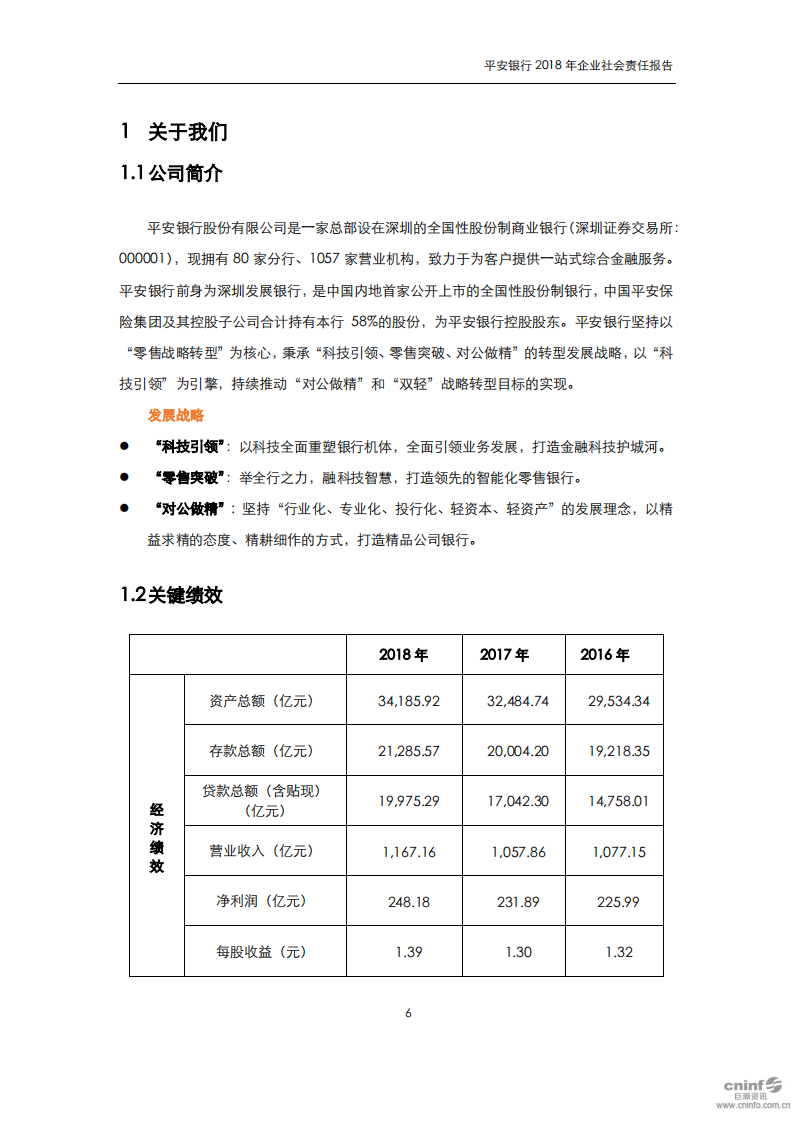 平安银行2018年企业社会责任报告.PDF 第6页