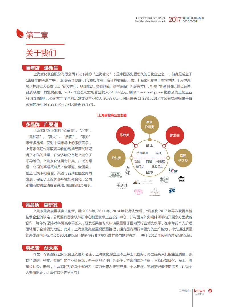 上海家化：2017年企业社会责任报告.PDF 第6页