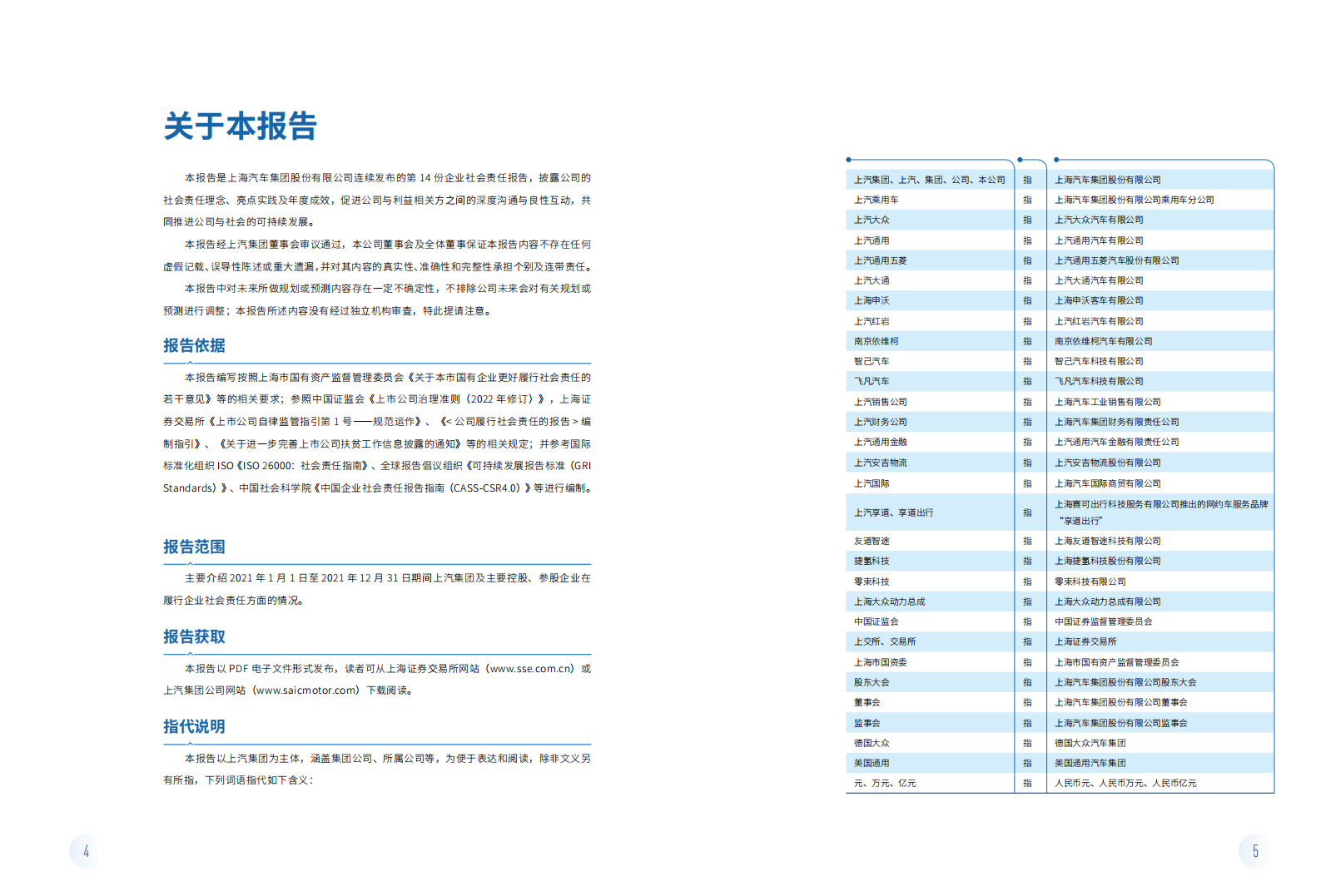 上海汽车集团股份有限公司2021年度社会责任报告.pdf 第4页