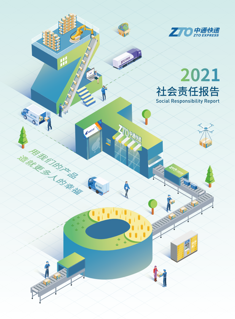 中通快递：2021年度企业社会责任报告.pdf 第1页