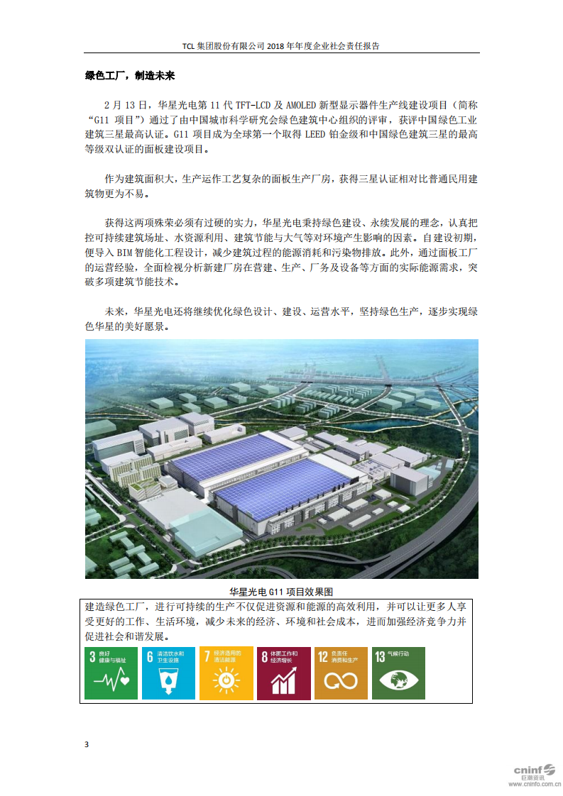 TCL集团股份有限公司2018年度企业社会责任报告.PDF 第3页