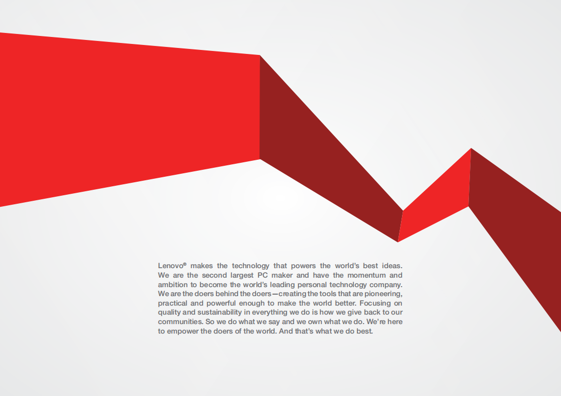 联想集团：2010-2011财年环境、社会和公司治理（ESG）报告（英文版）.pdf 第2页