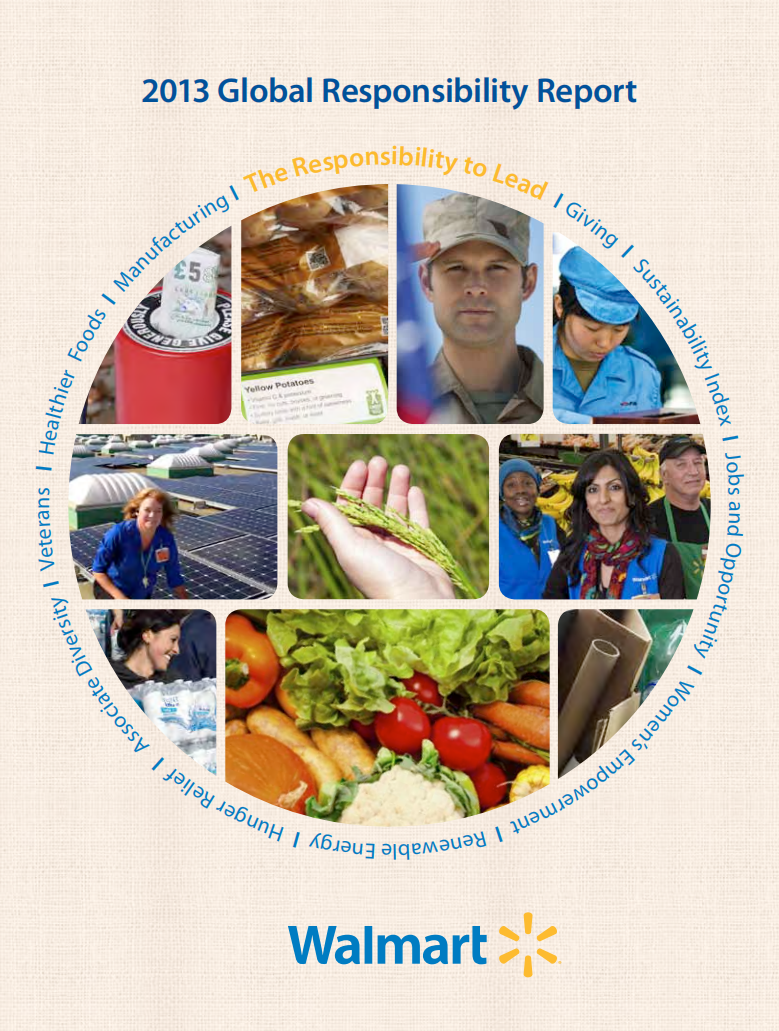 沃尔玛：2013年全球责任报告（英文版）.pdf 第1页