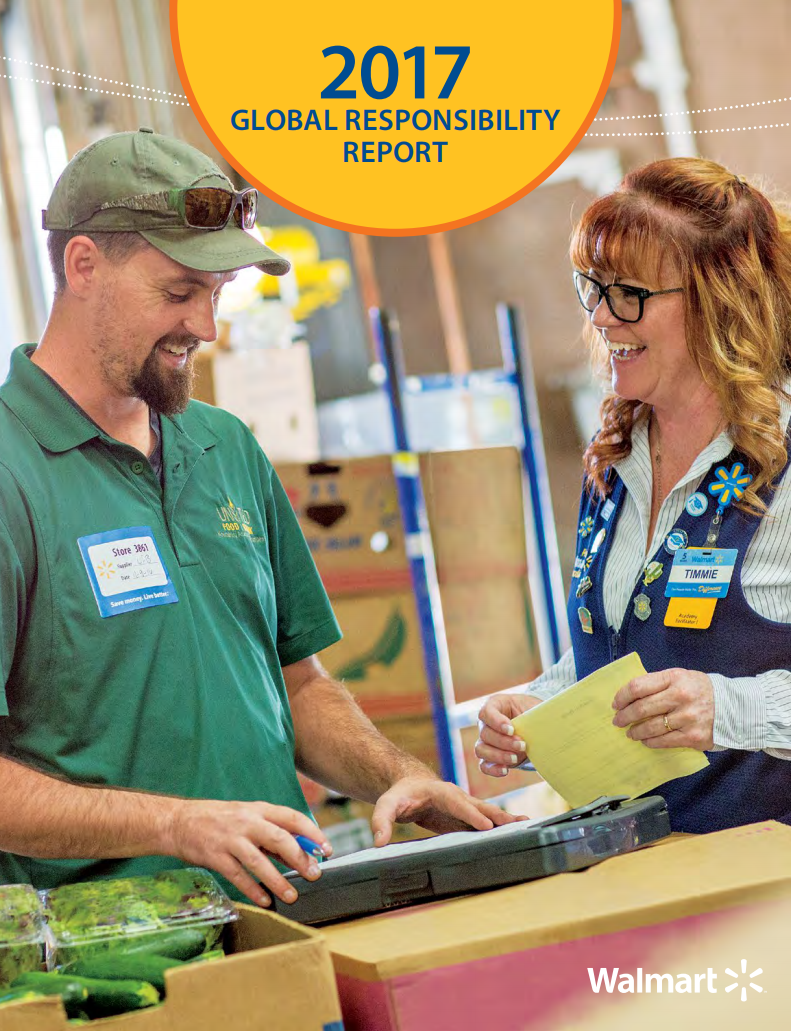 沃尔玛：2017年全球责任报告（英文版）.pdf 第1页