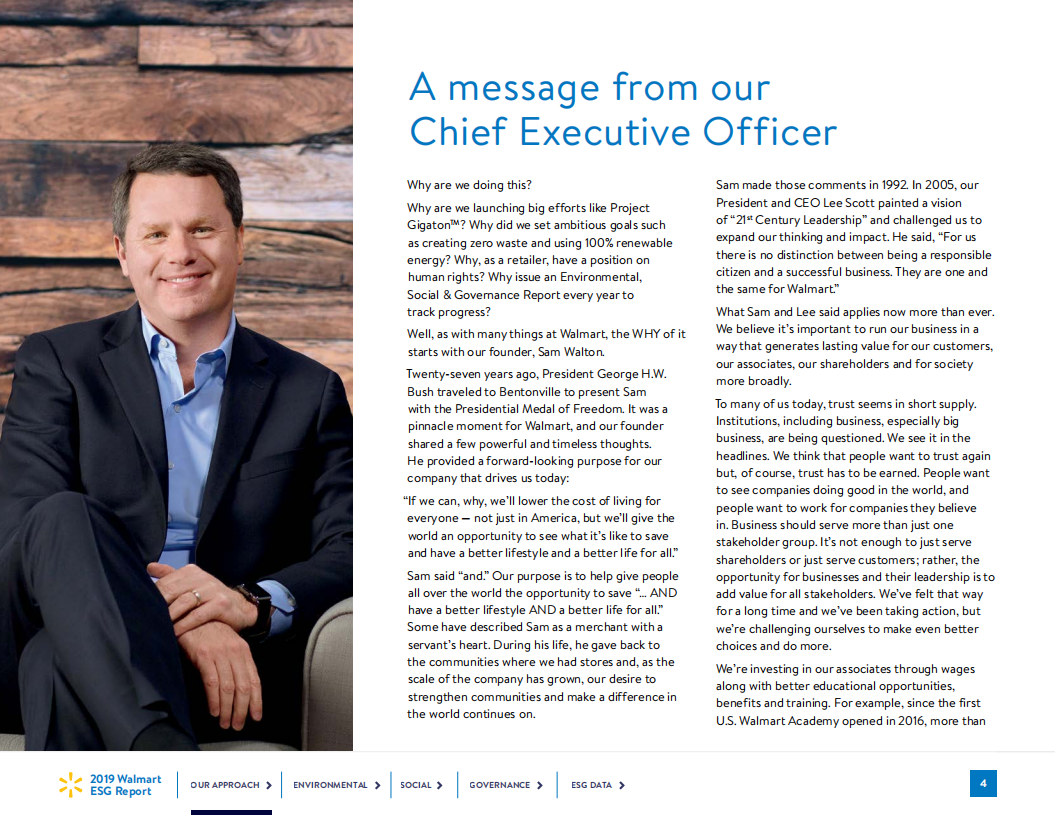 沃尔玛：2019年环境、社会和公司治理(ESG)报告（英文版）.pdf 第4页