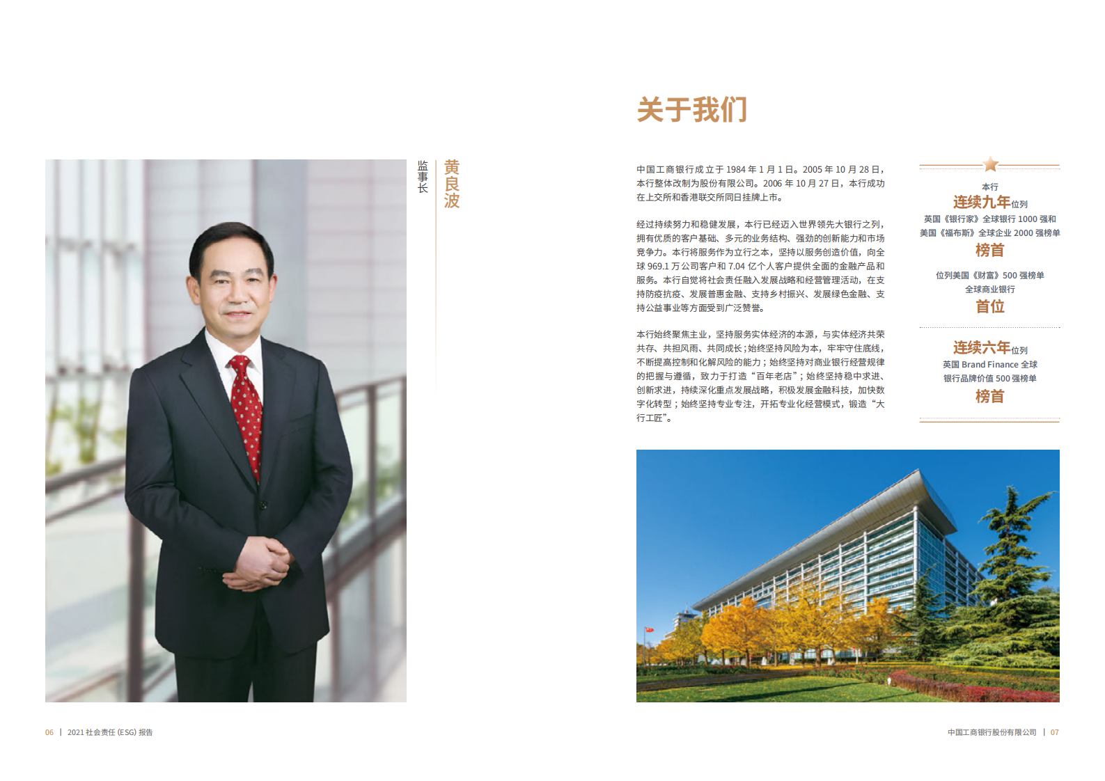 中国工商银行：2021年社会责任（ESG）报告.pdf 第5页
