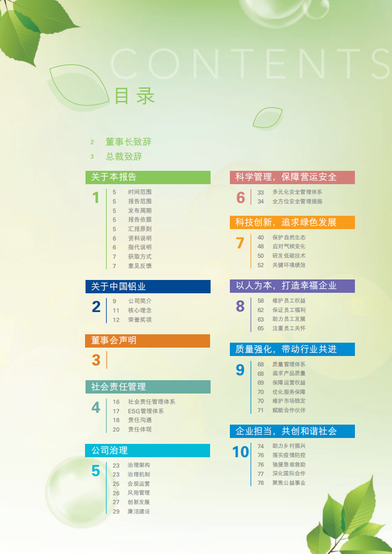 中国铝业：2021年社会责任&环境、社会与管治（ESG）报告.PDF 第3页