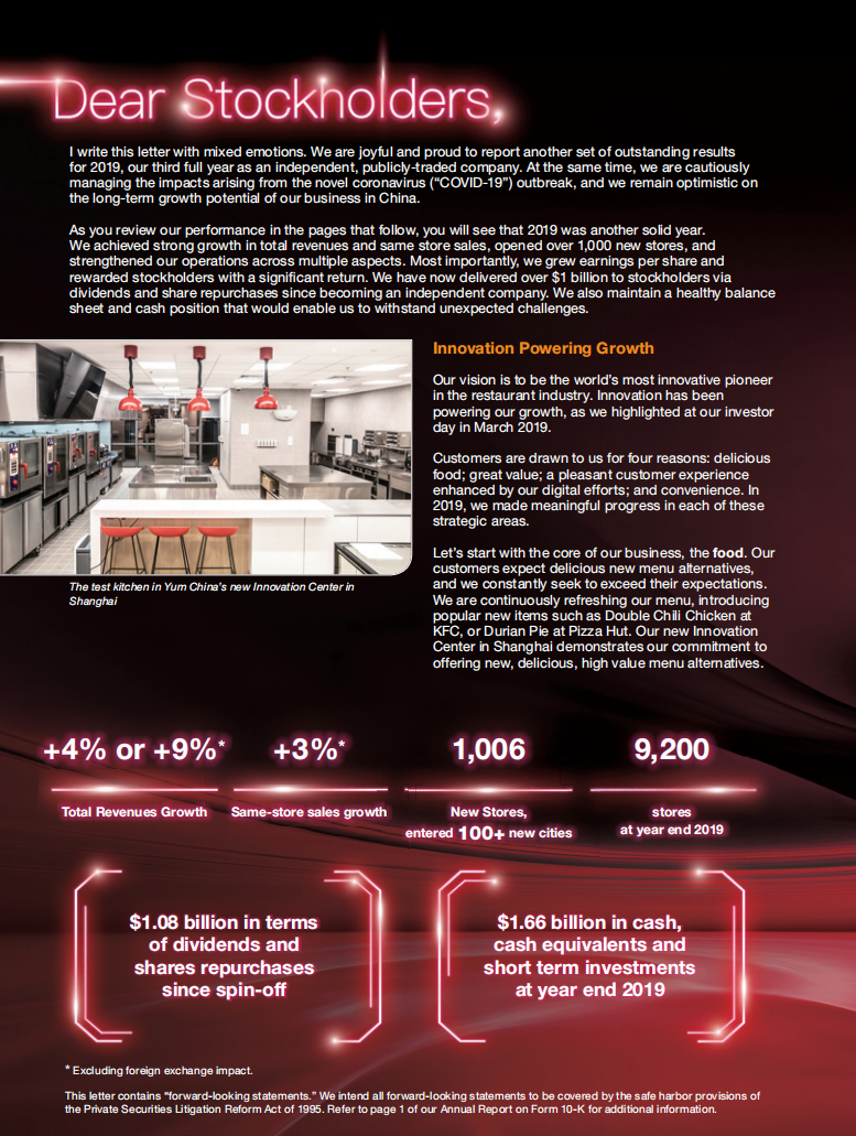 百胜中国2019年年度报告（英文版）.pdf 第2页