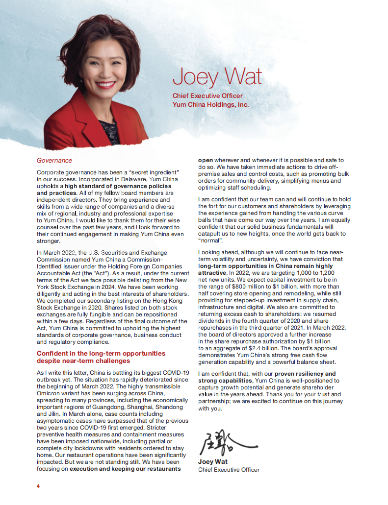 百胜中国2021年年度报告（英文版）.pdf 第6页