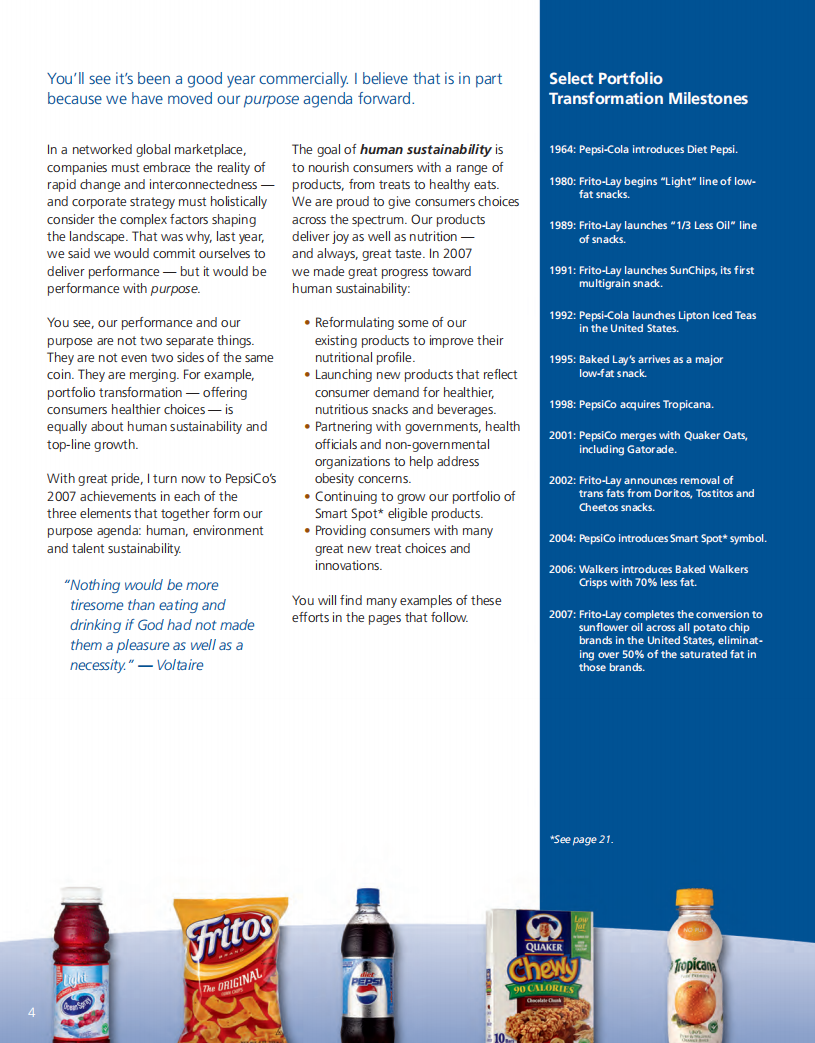 百事公司(PEPSICO)2007年年度报告-财报（英文版）.pdf 第6页