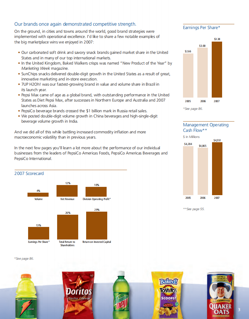百事公司(PEPSICO)2007年年度报告-财报（英文版）.pdf 第5页