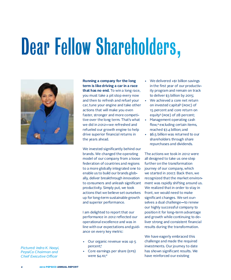百事公司(PEPSICO)2012年年度报告-财报（英文版）.pdf 第4页