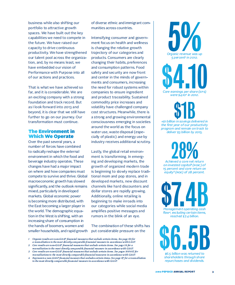 百事公司(PEPSICO)2012年年度报告-财报（英文版）.pdf 第5页
