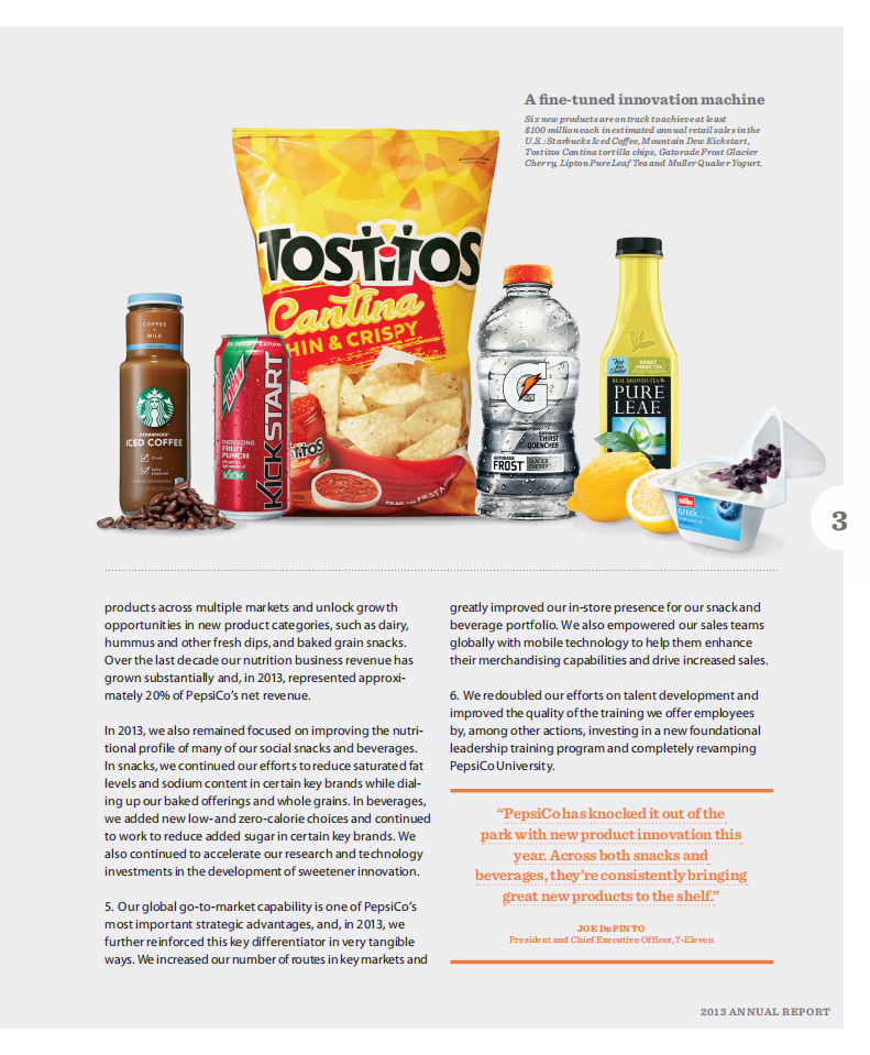 百事公司(PEPSICO)2013年年度报告-财报（英文版）.pdf 第5页