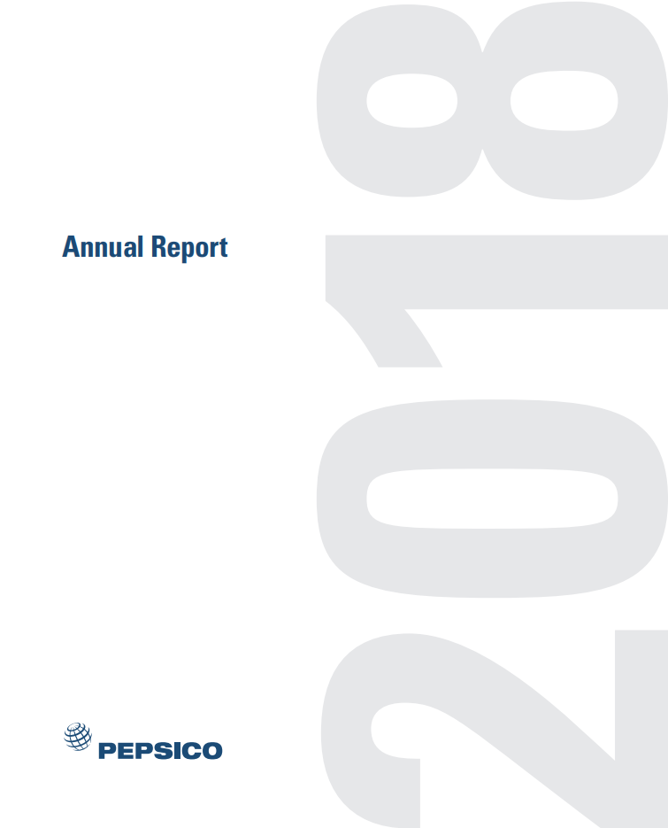 百事公司(PEPSICO)2018年年度报告-财报（英文版）.pdf 第1页