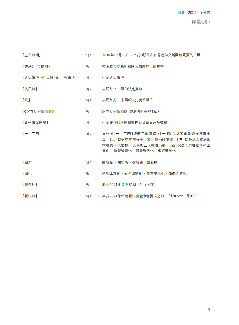 贵州银行股份有限公司2021年年度报告.pdf 第4页