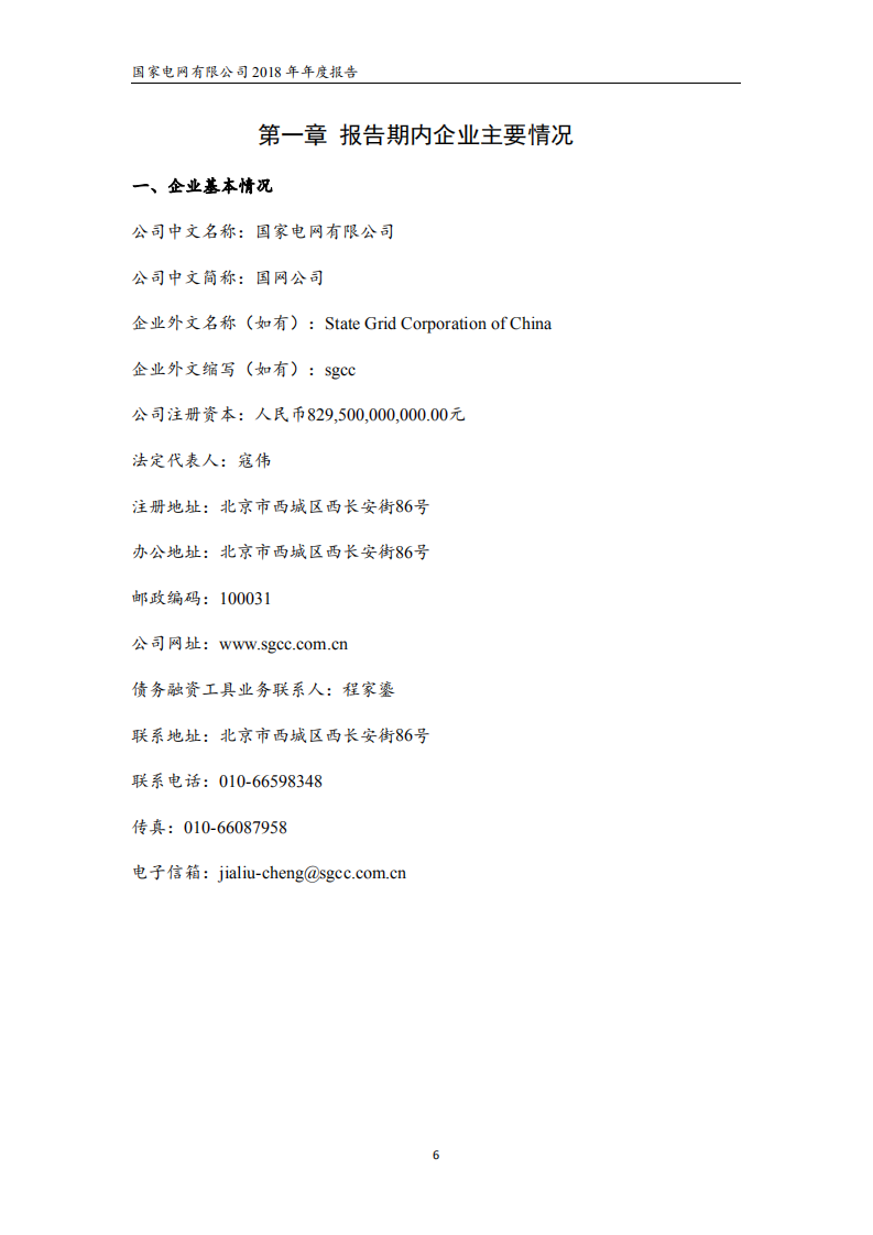 国家电网有限公司2018年年度报告.pdf 第6页
