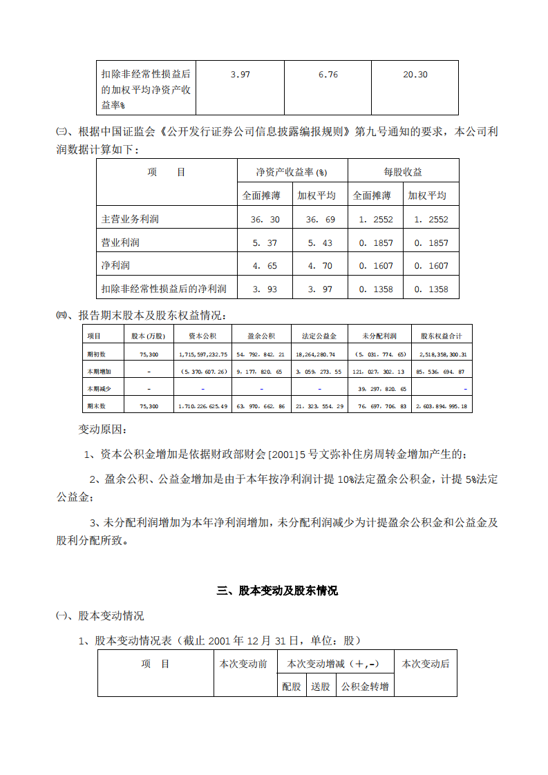 华润三九医药股份有限公司2001年年度报告.PDF 第5页