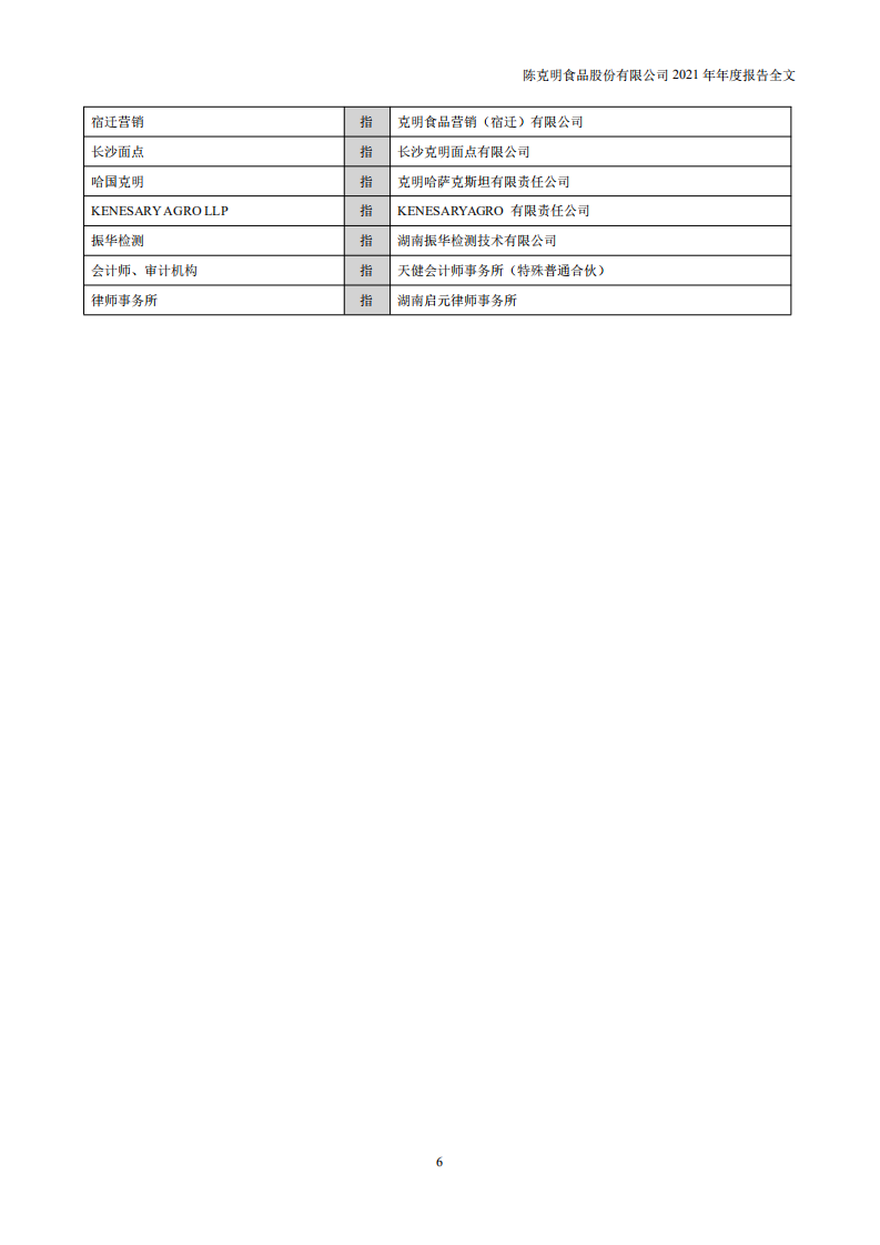 陈克明食品股份有限公司2021年年度报告.PDF 第6页