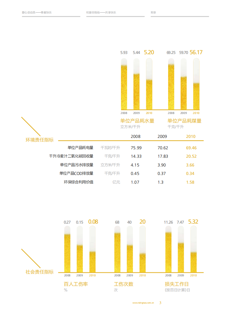 青岛啤酒：2010年可持续发展报告.pdf 第5页